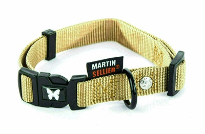 Martin Halsband Verstelbaar Nylon Beige 20-30X1 CM