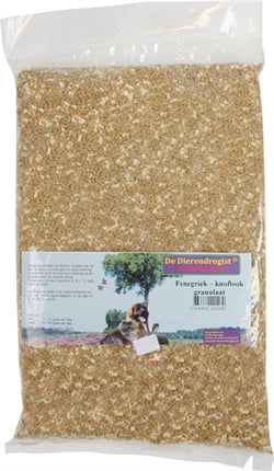 Dierendrogist Fenegriek / Knoflook 1 KG