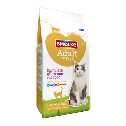 Smolke Cat Adult Fish / Rice 4 KG