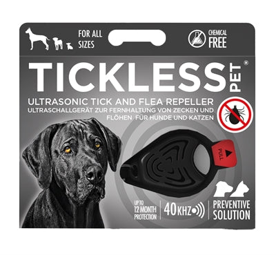 Tickless Teek En Vlo Afweer Voor Hond En Kat Zwart