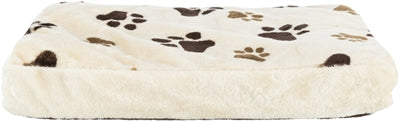 Trixie Hondenkussen Gino Pootprint Beige / Lichtbruin 70X45 CM