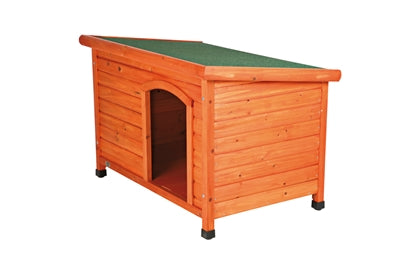 Trixie Natura Hondenhok Classic Met Plat Dak Bruin