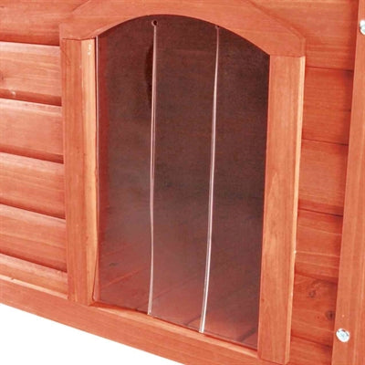 Trixie Natura Hondenhok Classic Met Plat Dak Bruin