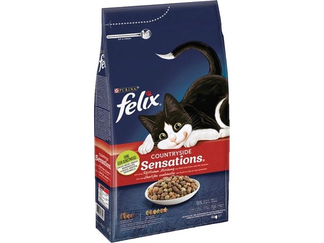 Felix Droog Countryside Sensations Rund / Kip / Groenten 4 KG 