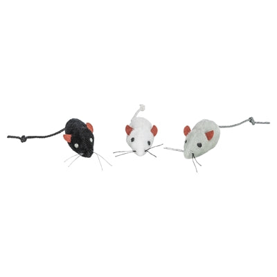 Trixie Pluche Muizen Assorti