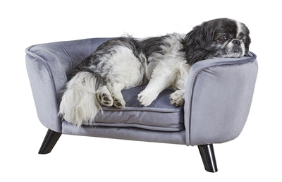 Enchanted Pet Enchanted Hondenmand / Sofa Romy Pewter Grijs 67,5X40,5X30,5 CM