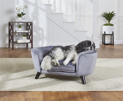 Enchanted Pet Enchanted Hondenmand / Sofa Romy Pewter Grijs 67,5X40,5X30,5 CM