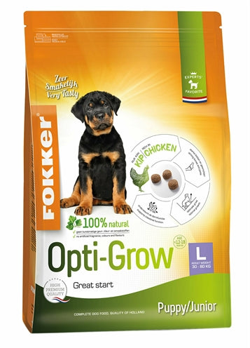 Fokker Opti-Grow Puppy / Junior Large 13 KG