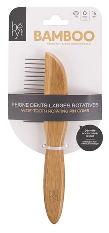 Hery Labo Kam Grof Met Roterende Tanden Bamboe 16 TANDEN