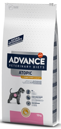 Advance Veterinary Diet Dog Atopic Gevoelige Huid Graanvrij / Derma 12 KG