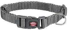 Trixie Halsband Hond Premium Grafiet Grijs