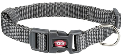 Trixie Halsband Hond Premium Grafiet Grijs