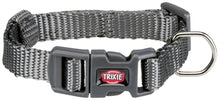 Trixie Halsband Hond Premium Grafiet Grijs