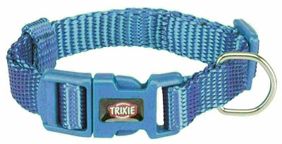 Trixie Halsband Hond Premium Royal Blauw 15-25X1 CM