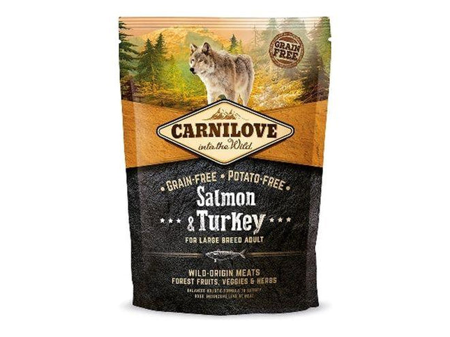 Carnilove Salmon / Turkey Adult Large Breed 1,5 KG