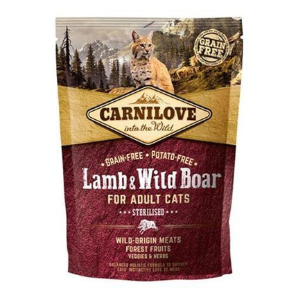 Carnilove Lamb / Wild Boar Sterilised 400 GR