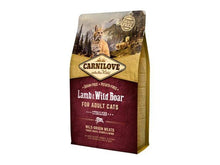 Carnilove Lamb / Wild Boar Sterilised 2 KG