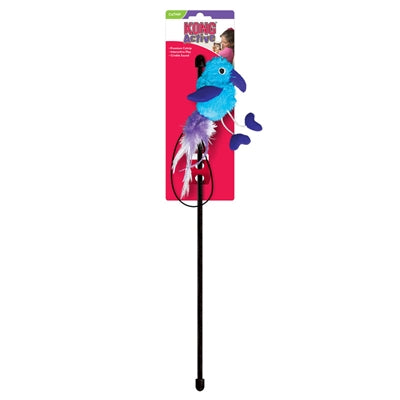 KONG CAT TEASER FEATHER ASSORTI