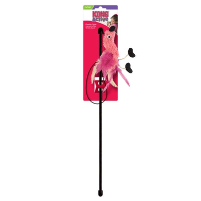 KONG CAT TEASER FEATHER ASSORTI