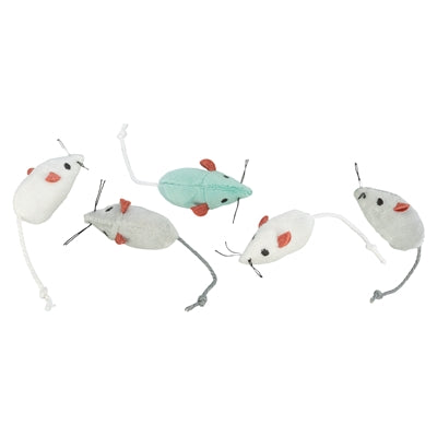 Trixie Pluche Muizen Assorti