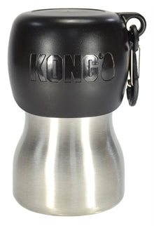 KONG H2O DRINKFLES RVS ZWART