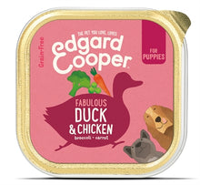 EDGARD & COOPER PUPPY EEND / KIP KUIPJE GRAANVRIJ 11X150 GR