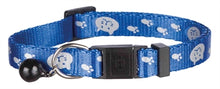 Trixie Halsband Kat Safer Life Print Kat / Poot Assorti