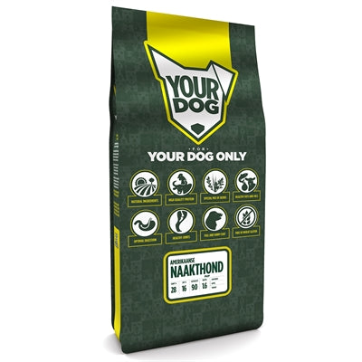 Yourdog Amerikaanse Naakthond Pup 12 KG