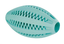 Trixie Denta Fun Rugby Bal Rubber Muntsmaak