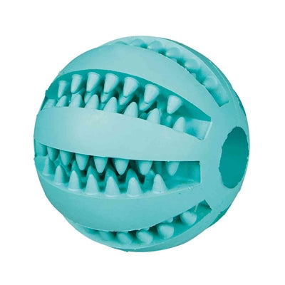 Trixie Denta Fun Bal Rubber Muntsmaak 6CM 3ST