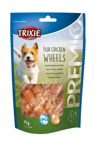 Trixie Premio Fish Chicken Wheels 75 GR 6 ST