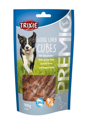 Trixie Premio Goose Liver Cubes 100 GR 6 ST