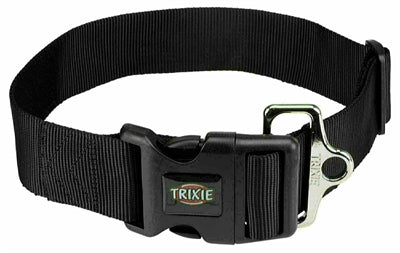 Trixie Halsband Hond Premium Zwart 55-80X5 CM