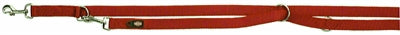 Trixie Hondenriem Premium Verstelbaar Tweelaags Rood 200X2,5 CM