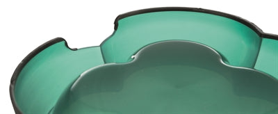 Trixie Voerbak / Waterbak Transparant Kunststof / Rubberring Assorti 12 CM 250 ML 4 ST