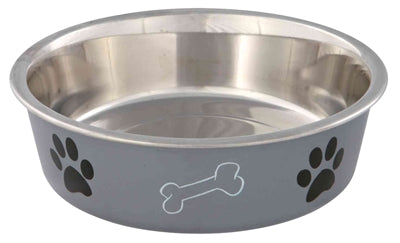 Trixie Voerbak Rvs / Kunststof-Ommanteling Assorti