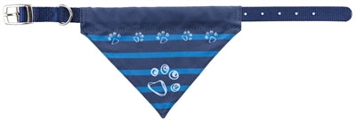 Trixie Halsband Hond Nylon Met Doek Indigo 19-24X1 CM