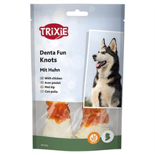 Trixie Denta Fun Knotted Chicken Chewing Bones 6X70 Gr 11 Cm