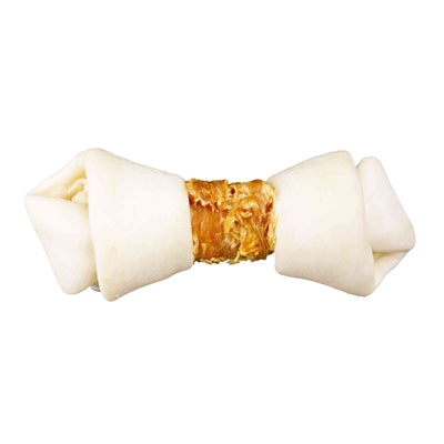 Trixie Denta Fun Knotted Chicken Chewing Bones 6X70 Gr 11 Cm