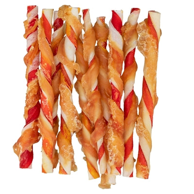 Trixie Denta Fun Barbecue Chicken Chewing Rolls