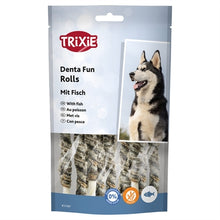 Trixie Denta Fun Fish Chewing Rolls