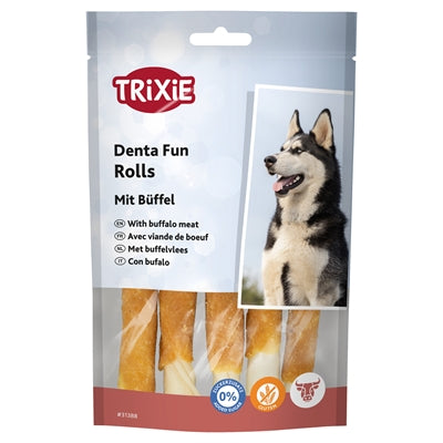 Trixie Denta Fun Buffalo Chewing Rolls
