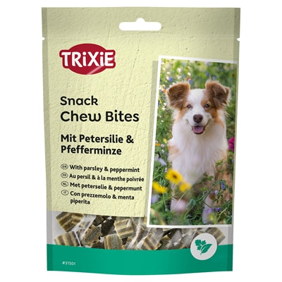 Trixie Denta Fun Chew Bites Peterselie Pepermunt