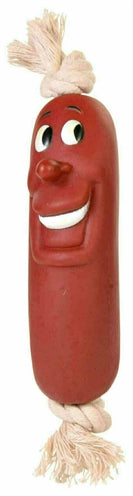 Trixie Worstje Met Touw Vinyl 11 CM 4 ST