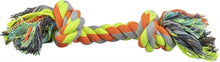 Trixie Touw Oranje / Lime / Grijs