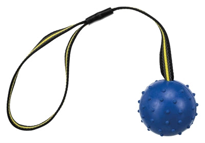Trixie Natuurrubber Bal Aan Rubberen Singelband Assorti