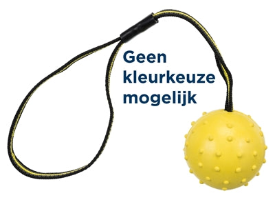 Trixie Natuurrubber Bal Aan Rubberen Singelband Assorti