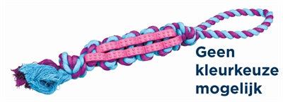 Trixie Twisted Stick Natuurrubber Aan Touw Assorti 37 CM 3 ST