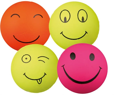 Trixie Smileybal Drijvend Schuimrubber Assorti 6 CM 4ST