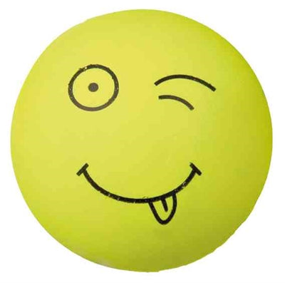 Trixie Smileybal Drijvend Schuimrubber Assorti 6 CM 4ST